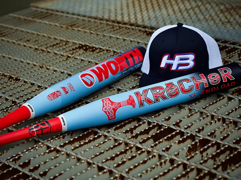 2022 Worth Krecher Limited Edition 13.5" USSSA Slowpitch Softball Bat: WRH22UB 6 2022 Worth Krecher Limited Edition 13.5" USSSA Slowpitch Softball Bat: WRH22UB - Image 4