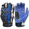 2022 Spiderz HYBRID Batting Gloves: Blue Line -Cheap Baseball Bats Store 2020BlueLine