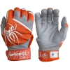 2022 Spiderz PRO Model Batting Gloves: Orange/White 1 2022 Spiderz PRO Model Batting Gloves: Orange/White -Cheap Baseball Bats Store 2022SpiderzPRO Orange White