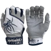 2022 Spiderz PRO Model Batting Gloves: White/Navy Blue -Cheap Baseball Bats Store 2022SpiderzPRO White NavyBlue