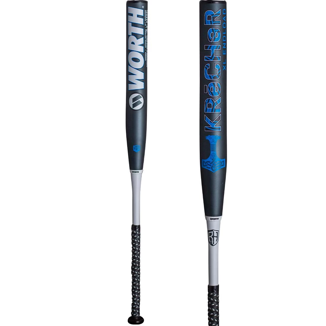 2022 Worth KReCHeR 13.5" XL ASA/USA Slowpitch Softball Bat: WRH22A 3 2022 Worth KReCHeR 13.5" XL ASA/USA Slowpitch Softball Bat: WRH22A