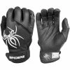 2023 Spiderz Pro Model Batting Gloves: Black/White -Cheap Baseball Bats Store 2023SpiderzProModelBattingGloves Black White Title