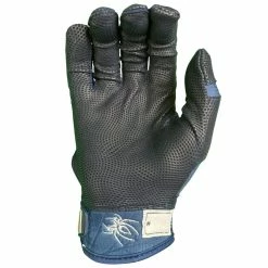 2023 Spiderz Pro Model Batting Gloves: Navy Blue/White -Cheap Baseball Bats Store 2023SpiderzProModelBattingGloves Navy White 2