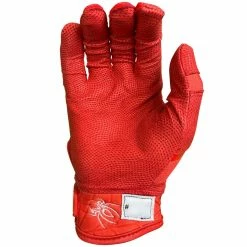 2023 Spiderz Pro Model Batting Gloves: Red/White -Cheap Baseball Bats Store 2023SpiderzProModelBattingGloves Red White 2