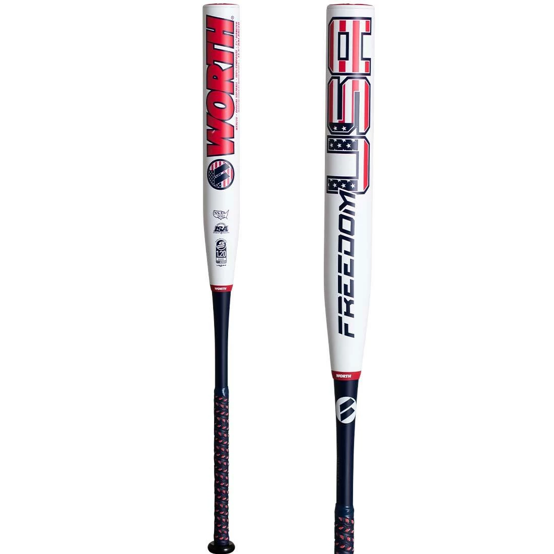 2022 Worth Freedom Balanced 13.5" USSSA Slowpitch Softball Bat: WFR22U 3 2022 Worth Freedom Balanced 13.5" USSSA Slowpitch Softball Bat: WFR22U