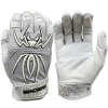 2022 Spiderz ENDITE Batting Gloves: Grey And White -Cheap Baseball Bats Store 22EnditeGrayWhite