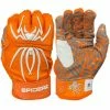 2023 Spiderz HYBRID Batting Gloves: Orange/White 2 2023 Spiderz HYBRID Batting Gloves: Orange/White -Cheap Baseball Bats Store 22OrangeWhite