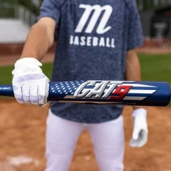 Marucci CAT 9 America BBCOR (-3) Baseball Bat: MCBC9A -Cheap Baseball Bats Store CAT9 Pastime 09 resize BBCOR