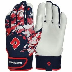 DeMarini Adult Digi Camo II Batting Gloves: WTD6113 12 DeMarini Adult Digi Camo II Batting Gloves: WTD6113 -Cheap Baseball Bats Store DeMarini Red White Blue Batting Gloves WTD6113NS