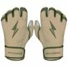 Bruce Bolt Premium Pro Military Series Short Cuff Batting Gloves: Beige -Cheap Baseball Bats Store IMG 0885