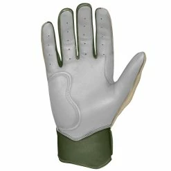Bruce Bolt Premium Pro Military Series Short Cuff Batting Gloves: Beige -Cheap Baseball Bats Store IMG 0888