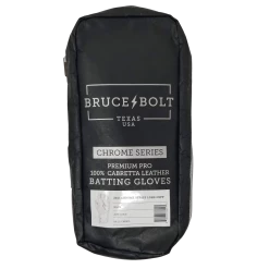 Bruce Bolt PREMIUM PRO Chrome Series Long Cuff Batting Gloves: White 11 Bruce Bolt PREMIUM PRO Chrome Series Long Cuff Batting Gloves: White -Cheap Baseball Bats Store LC CHRW BAG