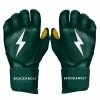Bruce Bolt PREMIUM PRO Long Cuff Batting Gloves: Green 1 Bruce Bolt PREMIUM PRO Long Cuff Batting Gloves: Green -Cheap Baseball Bats Store LC GRNG HERO