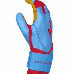 Bruce Bolt PREMIUM PRO BADER Series Long Cuff Batting Gloves: Baby Blue 13 Bruce Bolt PREMIUM PRO BADER Series Long Cuff Batting Gloves: Baby Blue -Cheap Baseball Bats Store LC HBB SIDE scaled