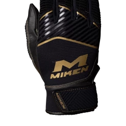 Miken Softball MK7X Adult Black And Gold Batting Gloves: MBGGLD-BLK 7 Miken Softball MK7X Adult Black And Gold Batting Gloves: MBGGLD-BLK -Cheap Baseball Bats Store MBGGLDblack3