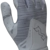 2018 Miken Pro White And Grey Batting Gloves: MBGL18-WHT 1 2018 Miken Pro White And Grey Batting Gloves: MBGL18-WHT -Cheap Baseball Bats Store MBGL18 White 1