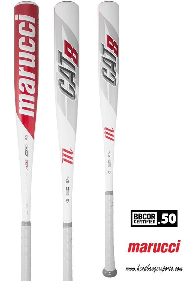Marucci CAT 8 BBCOR (-3) Baseball Bat: MCBC8 4 Marucci CAT 8 BBCOR (-3) Baseball Bat: MCBC8 - Image 2