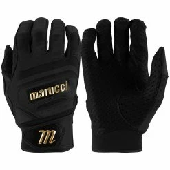 Marucci Sports PITTARDS Reserve Adult Batting Gloves (Multiple Colors): MBGPTRSV2 -Cheap Baseball Bats Store Marucci Pittards Black MBGPTRSV2 BK