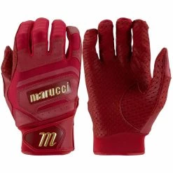 Marucci Sports PITTARDS Reserve Adult Batting Gloves (Multiple Colors): MBGPTRSV2 -Cheap Baseball Bats Store Marucci Pittards Red MBGPTRSV2 R