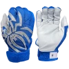 2022 Spiderz PRIZM Batting Gloves: Royal Blue/Silver -Cheap Baseball Bats Store PRIZM RoyalBlueSilver