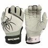 2022 Spiderz PRO Model Batting Gloves: White/Black -Cheap Baseball Bats Store PROWhiteBlack