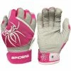2022 Spiderz PRO Model Batting Gloves: Pink/White -Cheap Baseball Bats Store PROpinkwhite