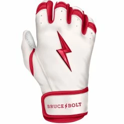 Bruce Bolt PREMIUM PRO BADER Series Short Cuff Batting Gloves: White 10 Bruce Bolt PREMIUM PRO BADER Series Short Cuff Batting Gloves: White -Cheap Baseball Bats Store SC HBW RIGHT