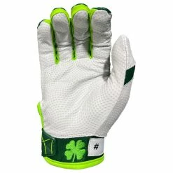 2023 Spiderz Ltd Ed "Lucky" ENDITE Batting Gloves: Dark Green/Kelly Green/White 7 2023 Spiderz Ltd Ed "Lucky" ENDITE Batting Gloves: Dark Green/Kelly Green/White -Cheap Baseball Bats Store Spiderz Lucky Batting Gloves 2