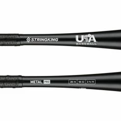 StringKing Metal PRO (-10) USA Baseball Bat: SKUSMP10 -Cheap Baseball Bats Store StringKing Baseball Metal Pro USABat Bat 28 Inch Close Up base 2x