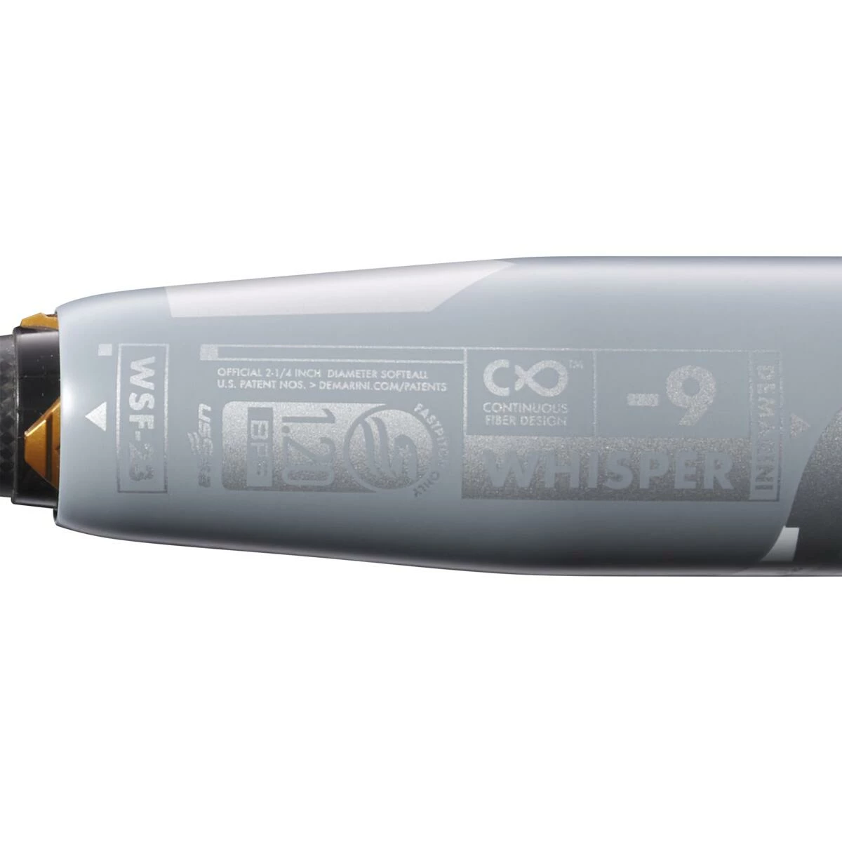 2023 DeMarini Whisper (-9) Fastpitch Softball Bat: WBD2417010 8 2023 DeMarini Whisper (-9) Fastpitch Softball Bat: WBD2417010 - Image 6