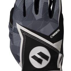 2020 Black Worth Batting Gloves: WBGL20-BLK