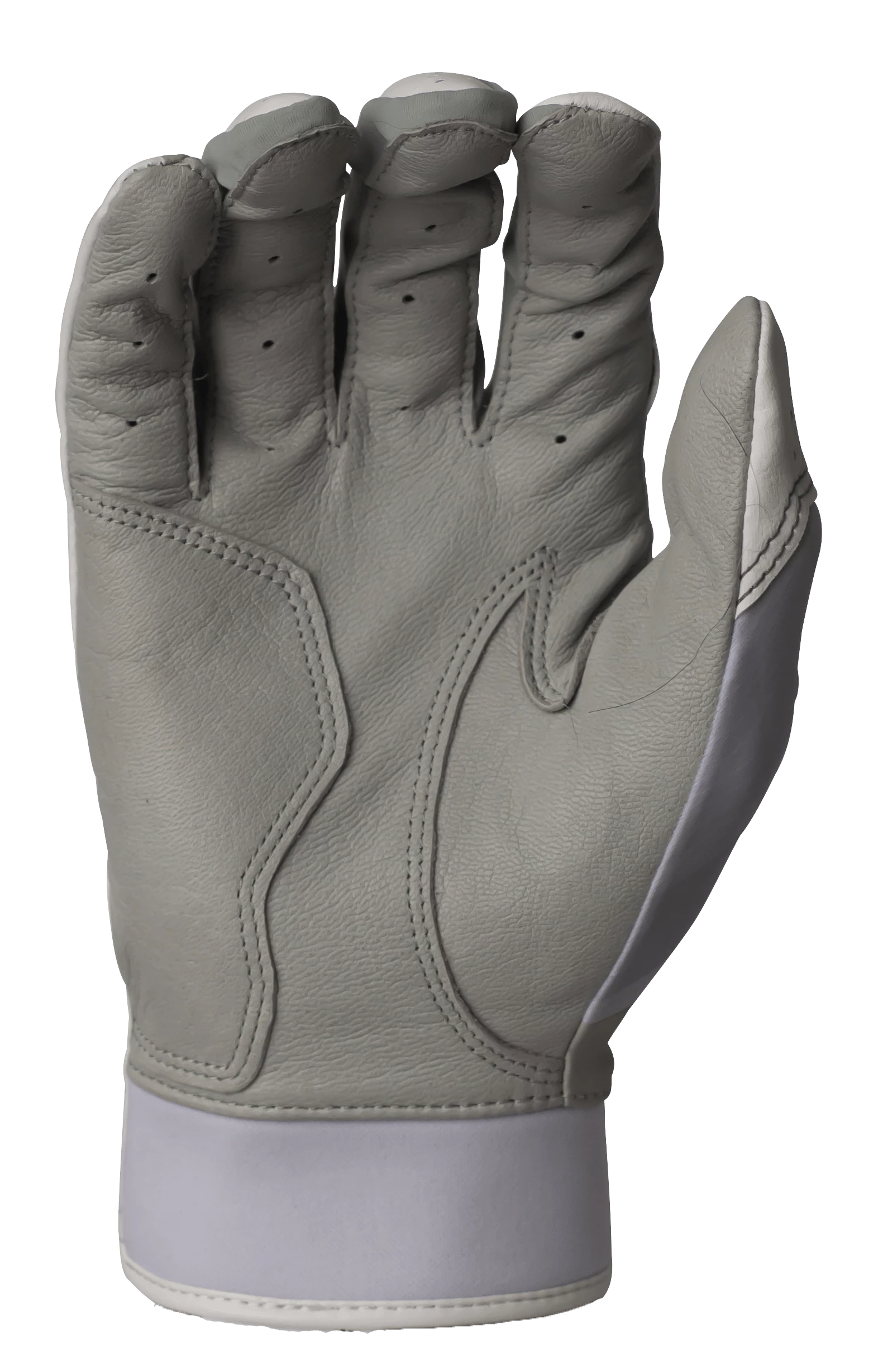 2020 White Worth Batting Gloves: WBGL20-WHT 4 2020 White Worth Batting Gloves: WBGL20-WHT - Image 2