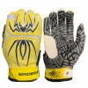 2020 Spiderz HYBRID Batting Gloves: Yellow/Black/White -Cheap Baseball Bats Store Yellow Black