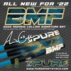 2022 PURE Sports Andrew Collins BMF Signature 2PC 13" USSSA Slowpitch Softball Bat
