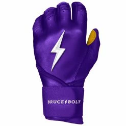 Bruce Bolt PREMIUM PRO Long Cuff Batting Gloves: Purple 11 Bruce Bolt PREMIUM PRO Long Cuff Batting Gloves: Purple -Cheap Baseball Bats Store premium pro long cuff batting gloves purple brucebolt 452803