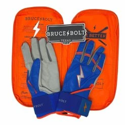Bruce Bolt PREMIUM PRO NIMMO Long Cuff Batting Gloves: Mets Blue -Cheap Baseball Bats Store premium pro nimmo series long cuff batting gloves mets blue gloves brucebolt 945825