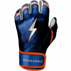 Bruce Bolt PREMIUM PRO NIMMO Short Cuff Batting Gloves: Blue -Cheap Baseball Bats Store premium pro nimmo series short cuff batting gloves blue gloves brucebolt 759915
