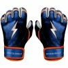 Bruce Bolt PREMIUM PRO NIMMO Short Cuff Batting Gloves: Blue -Cheap Baseball Bats Store premium pro nimmo series short cuff batting gloves blue gloves brucebolt 875109