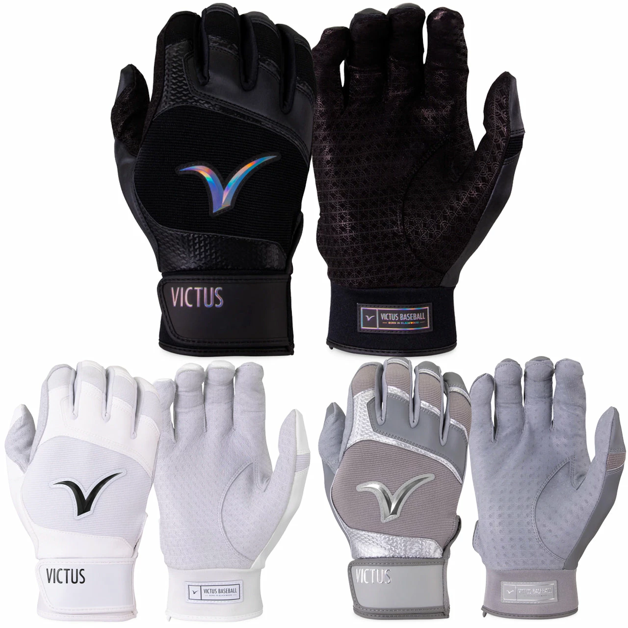 Victus Sports The Debut 2.0 Youth Batting Gloves (Multiple Colors): VBG2Y 3 Victus Sports The Debut 2.0 Youth Batting Gloves (Multiple Colors): VBG2Y
